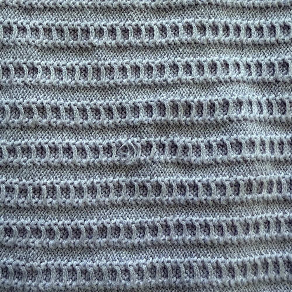 Poetry NWT Lavender 100% Organic Cotton Sweater Sz 18 Coastal Boho Minimalist - Picture 10 of 10